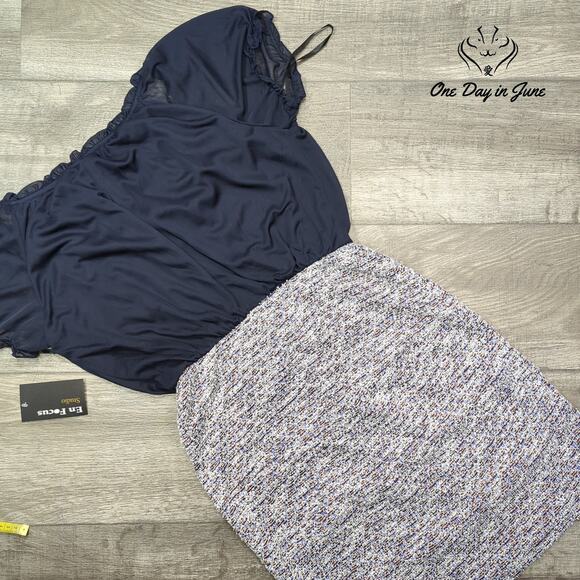 Enfocus Studio Short Sleeve Mini Dress Size 8 - Picture 7 of 7